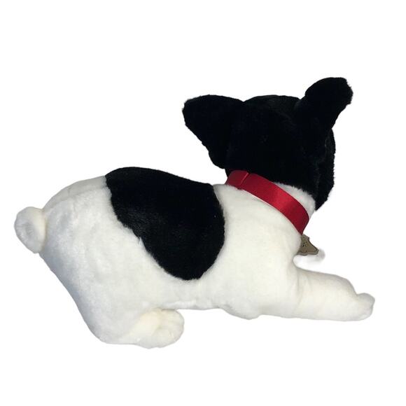 FAO Schwarz Plush French Bulldog Stuffed Playful Puppy Pose - Picture 10 of 12